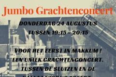 Grachtenconcert Makkum augustus 2017